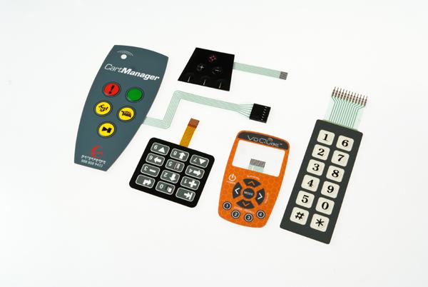 Custom Membrane Keyboards LED Backlit Membrane Switch for Electronics Quick Sampling