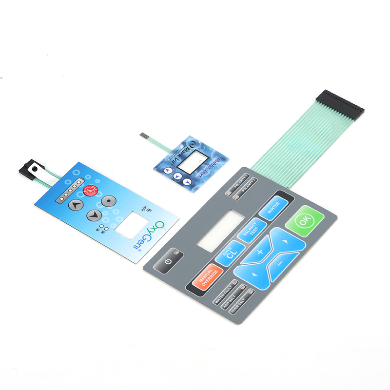 Wholesale OEM ODM Membrane Switch Home Appliance Control Panel Custom Graphic Overlay Polyester PET RoHS Custom Design