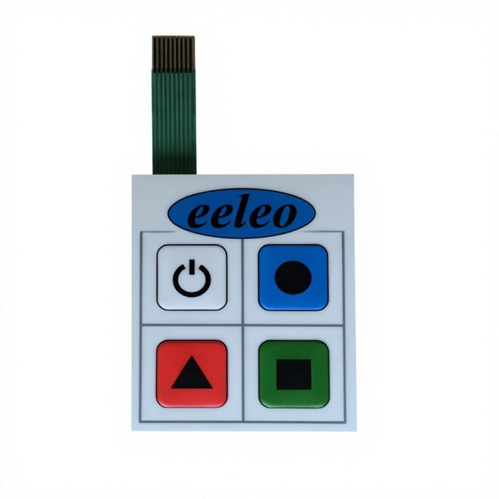 Wholesale OEM ODM Membrane Switch Home Appliance Control Panel Custom Graphic Overlay Polyester PET RoHS Custom Design