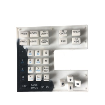 Customized silicone rubber keypad factory price silicone button