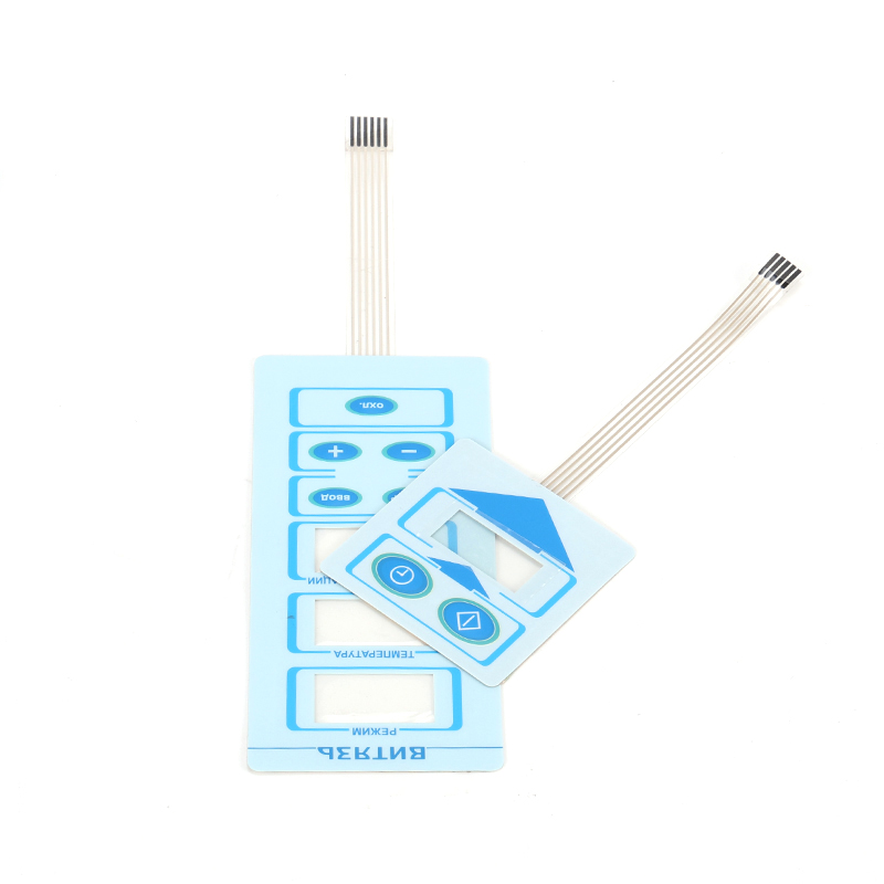 OEM ODM Custom Membrane Switch Keypad Waterproof Metal Dome Tactile Switch with 3M Adhesive for Industrial Control Equipment