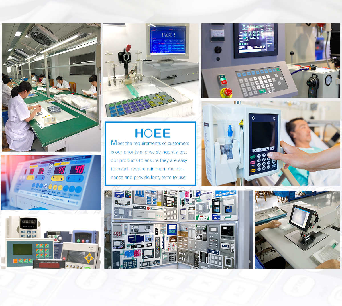 Applications of membrane switches
