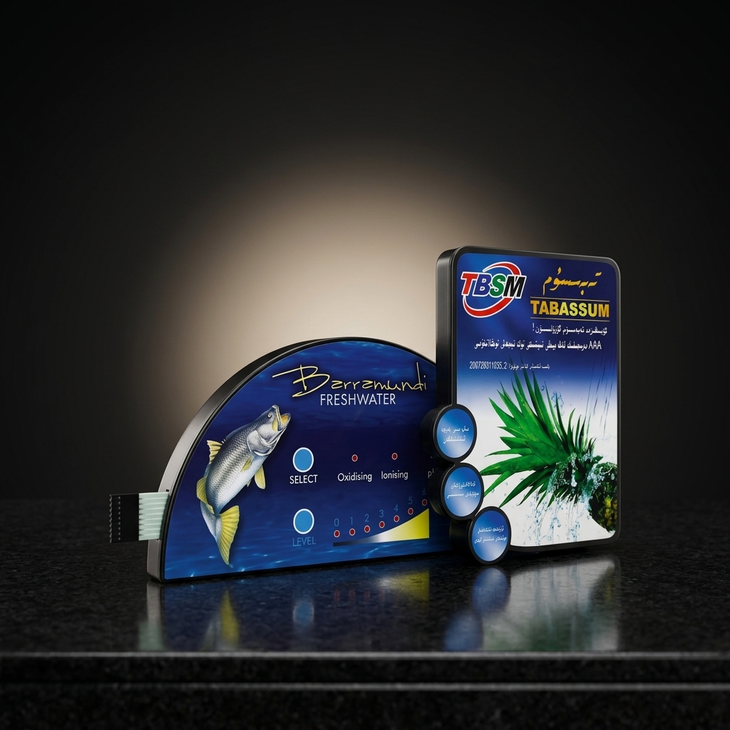 Polyester Dome or Metal Dome Options Rated  1 Million  Custom Membrane Switch Instrumentation Keypad