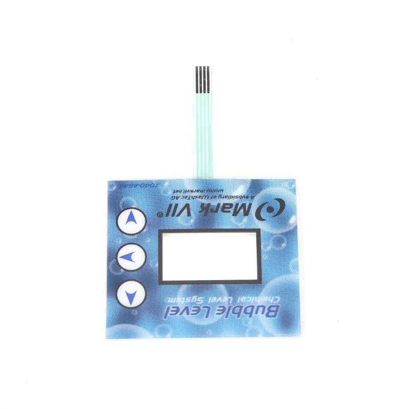OEM ODM Custom Membrane Switch Keypad Waterproof Metal Dome Tactile Switch with 3M Adhesive for Industrial Control Equipment