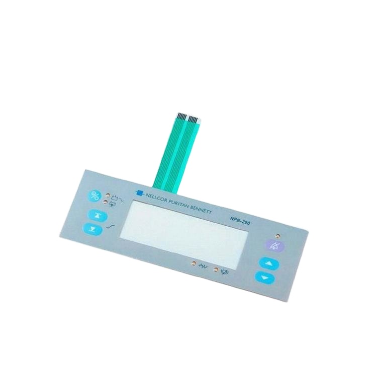 China Manufacturer Custom Membrane Push Button Switch, Flexible Membrane Keypad Switch OEM ODM Sample Available