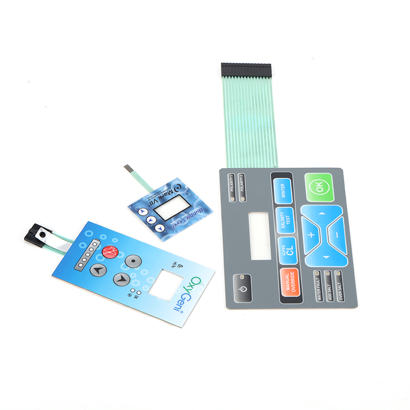 High-Performance OEM Membrane Key Switch with LED Backlight for Control Panels