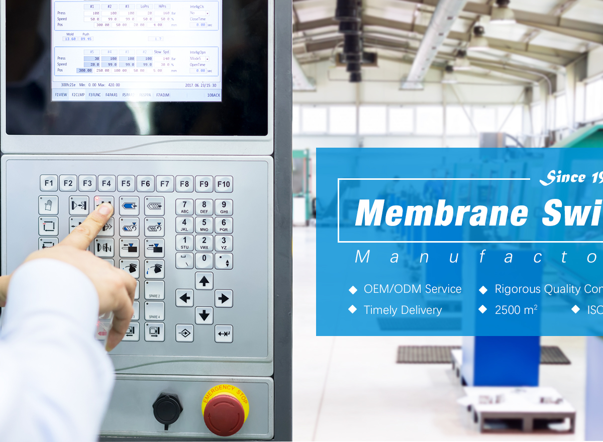 Membrane switch product range