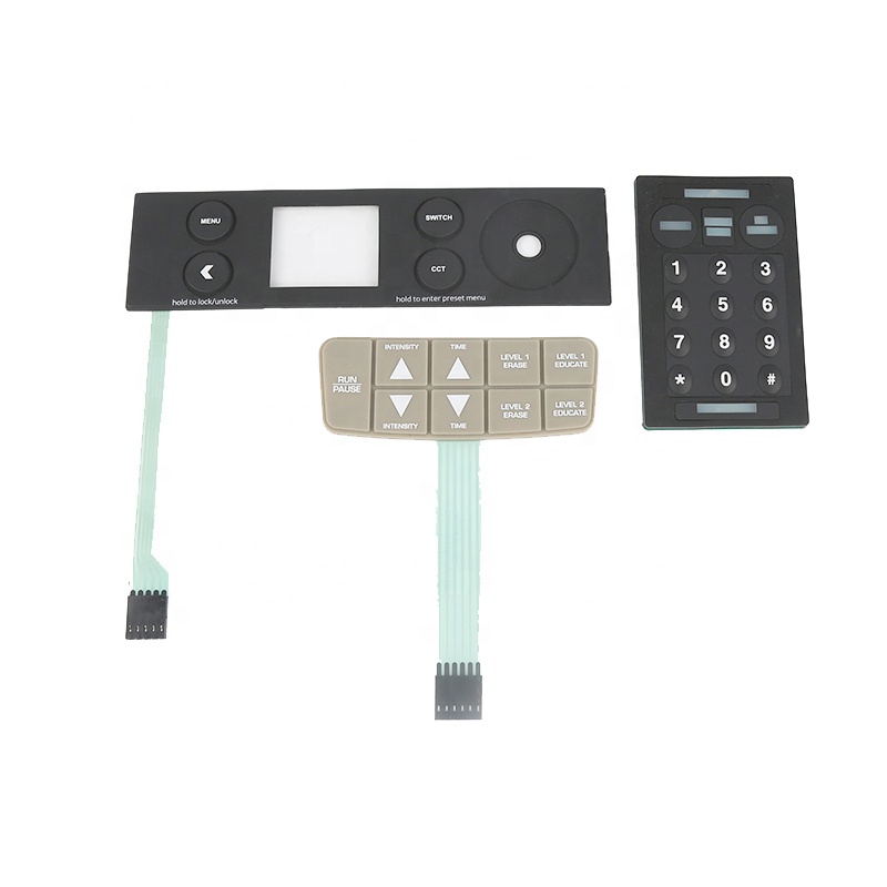 Customize High Sensivity Metal Dome 3M Adhesive Medical Membrane Switch