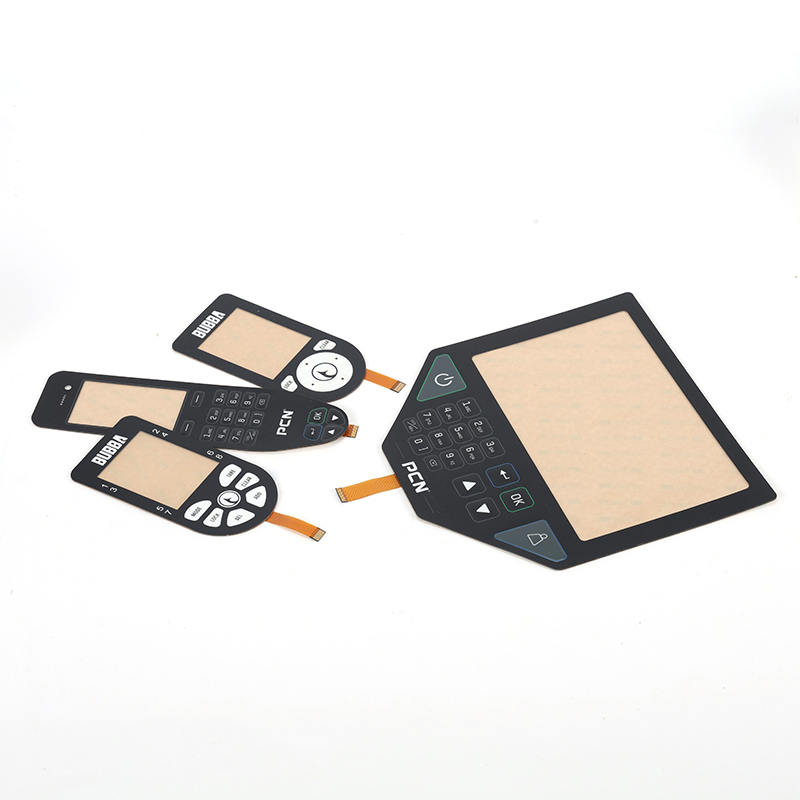 High-Performance OEM Membrane Key Switch with LED Backlight for Control Panels