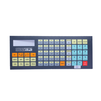 Durable PET PC PVC graphic overlay control panel