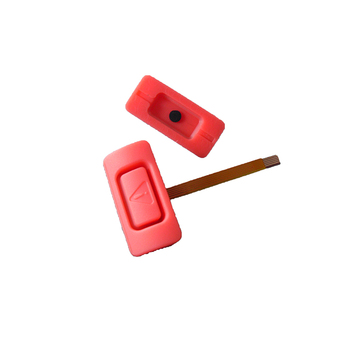 Mini single point conductive rubber push button